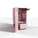 RiderBox XS Alu Coffre 3015 Rose Clair Ouvert.webp