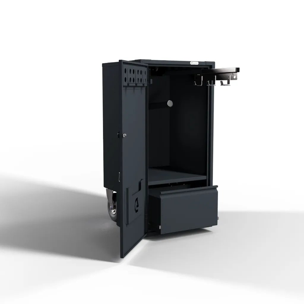RiderBox XS Alu 7016 Anthracite  Ouvert.webp