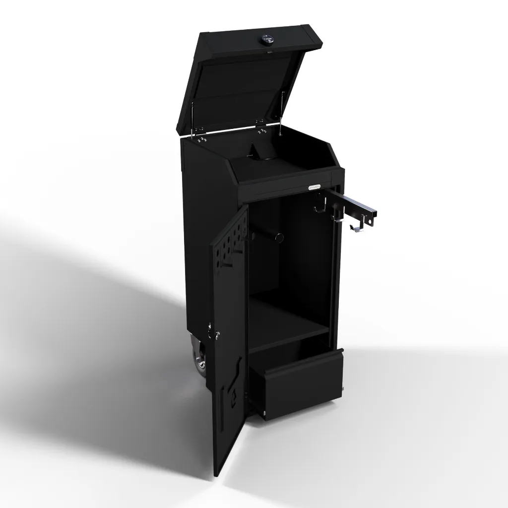 RiderBox XS Alu Coffre 9005 Noir haut.webp