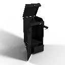 RiderBox XS Alu Coffre 9005 Noir haut.webp