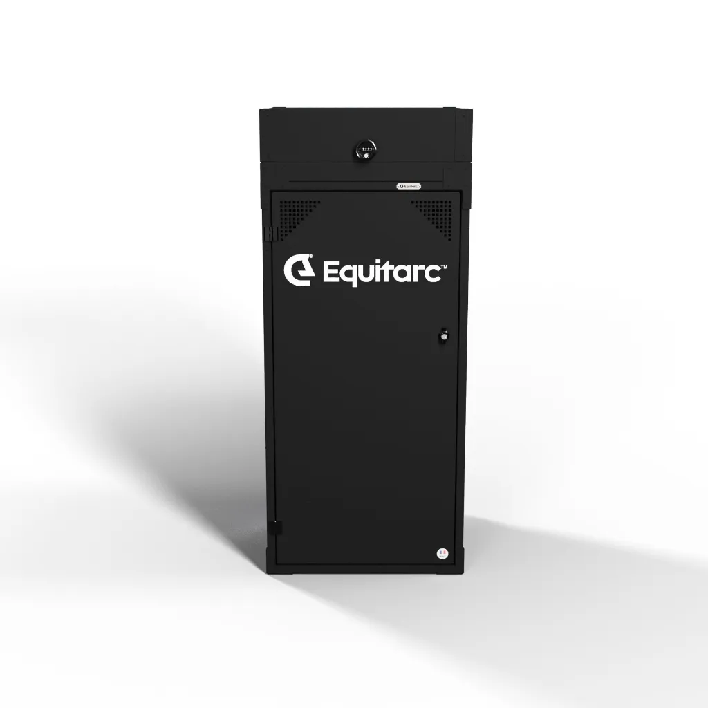 RiderBox XS Alu Coffre 9005 Noir Face.webp