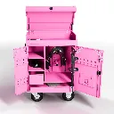 RiderBox S Alu Coffre 4010 Rose télémagenta Situation.webp