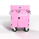 RiderBox S Alu Coffre 4010 Rose télémagenta Face.webp