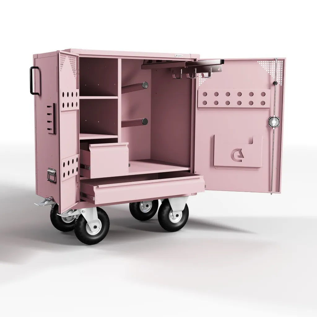 RiderBox S Alu 3015 Rose Pale Ouvert.webp