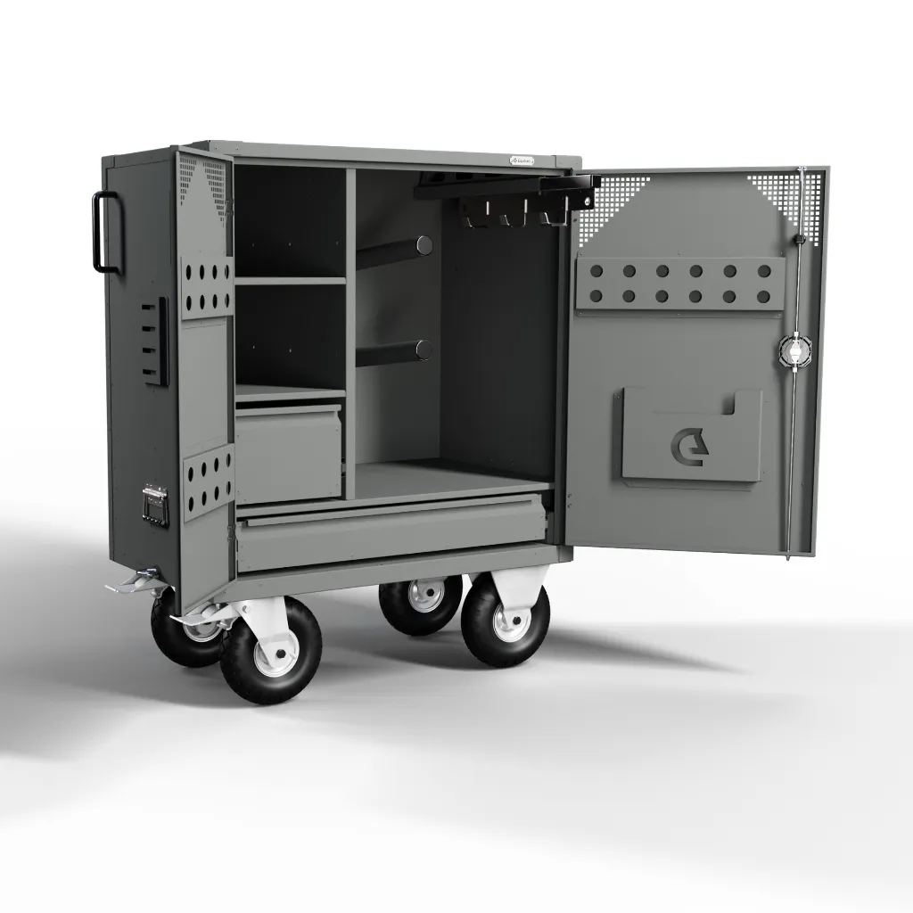 RiderBox S Alu 7005 Gris Souris Ouvert.webp