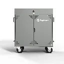 RiderBox XL Alu Signature avec coffre  7005 Gris Souris Face.webp