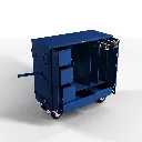 RiderBox XL Alu Signature 5013 bleu cobalt haut.webp