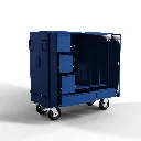 RiderBox XL Alu Signature 5013 bleu cobalt Ouvert.webp