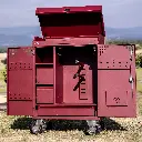 Diligence M avec coffre ouverte.webp